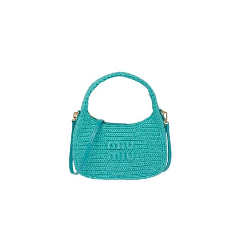 green miu miu bag|miu miu crochet bag.